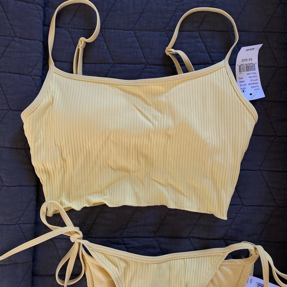 PacSun Yellow Bikini Set